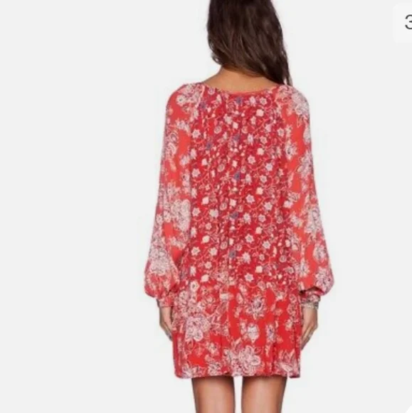 Free People Lucky Loosey Mini Dress Sz XS - Picture 6 of 8